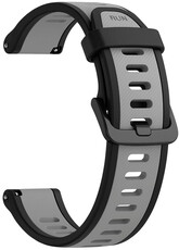 Curea de silicon Ricardo 22mm (Garmin Venu 3, Forerunner 265, Vívoactive 4 aj.), culoarea neagră, Quick Release