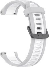 Curea de silicon Ricardo 22mm (pentru Garmin Venu 3, Forerunner 265, Vívoactive 4 etc.), gri, Quick Release