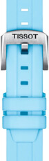 Curea de silicon albastru deschis Tissot T852.047.450
