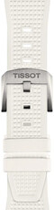 Curea din silicon Tissot T852.048.463 (pentru model Tissot PRX 40mm), albă