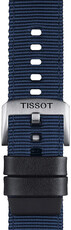 Curea textilă Tissot T852.046.754 22mm, albastru, Quick Release