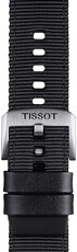 Curea textilă Tissot T852.046.769 22mm, negru, Quick Release