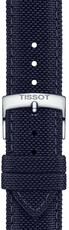 Curea textilă Tissot T852.048.185 21mm, culoarea albastră, Quick Release