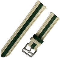 Curea din piele Ricardo Catania, verde, Quick Release