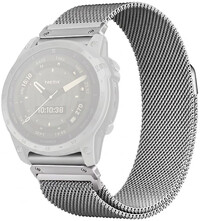 brățară din oțel inoxidabil Ricardo Champoluc 22mm, Silver, QuickFit