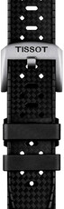 Curea din cauciuc Tissot T852.049.628 20mm, culoarea neagră, Quick Release