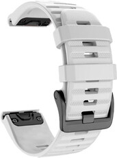 curea din silicon Ricardo Livigno 22mm, White, QuickFit