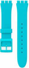 Curea din silicon Ricardo Barletta 19mm (pentru Swatch), turcoaz