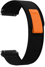 curea din nylon Ricardo Carezza 20mm, Black, Quick Release
