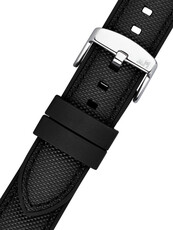 Curea textilă Morellato Stintino 6082E35.019 M, culoarea neagră