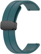 curea din silicon Ricardo Ovindoli 22mm, Green, Quick Release
