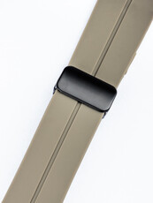 Curea din silicon Ricardo 22mm (pentru Huawei Watch GT 4, 5), gri V2, eliberare rapidă