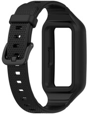 Curea de silicon Ricardo (pro Huawei Band), culoarea neagră
