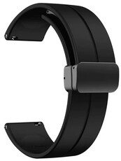 Ricardo curea de silicon 22mm (pentru Amazfit Bip 5), negru, eliberare rapidă
