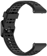 Curea din silicon Ricardo 22mm (pentru Coros Pace 3, Apex 2 Pro), negru V1, eliberare rapidă
