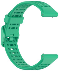 Curea de silicon Ricardo 22mm (pro Coros Pace 3, Apex 2 Pro), culoarea verde, Quick Release