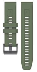 Curea de silicon Ricardo 22mm (pro Garmin Fenix 8/7/6 (47mm), Epix 2 aj.), culoarea verde V1, QuickFit