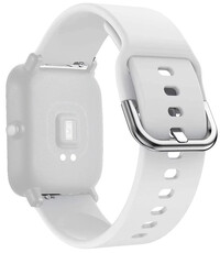 curea din silicon Ricardo Ponte 22mm, White, Quick Release