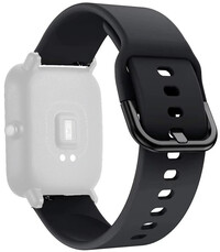 Curea de silicon Ricardo 22mm (pro Polar Vantage M2, V3, Grit X), culoarea neagră, Quick Release