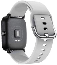 Curea Ricardo Silicone 22mm (pentru Polar Vantage M2, V3, Grit X), gri, eliberare rapidă