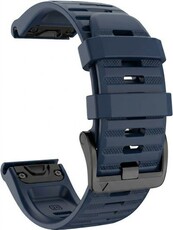 curea din silicon Ricardo Livigno 26mm, Dark Blue, QuickFit