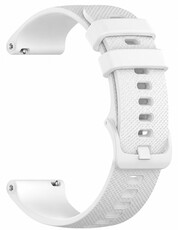 curea din silicon Ricardo Aprica 20mm, Quick Release, White V2