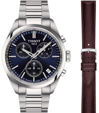 Tissot PR 100 Quartz Chronograph T150.417.11.041.00 IIHF 2025 Special Edition (+ curea de rezervă)