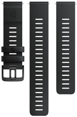 Curea din silicon Polar 20mm, neagră, mărimea S, M/L, Quick Release, de plată