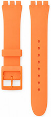 curea din silicon Ricardo Barletta (pentru Swatch), portocalie