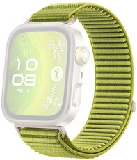 Curea din nylon Ricardo (pentru Huawei Watch Fit 3, 4, 4 Pro), verde