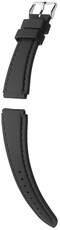 Curea din silicon Hirsch Belize L 40268850-2, negru, lungime L