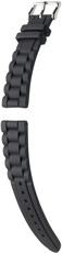 Curea din silicon Hirsch Jelly L 40818850-2, neagră, lungime L