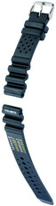 curea din silicon Hirsch Pro Diver XL 40908850-2, negru, lungime XL