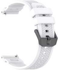 Curea de silicon Ricardo 24mm (pro Garmin Venu X1), culoarea albă, Quick Release