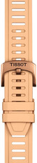 Curea de silicon Tissot T852.050.298 21mm, culoarea bej