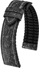 Curea din piele Hirsch Stone L 0925044050-5, negru, lungime L, eliberare rapidă
