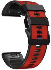 curea din silicon Ricardo Canazei 26mm, Red, QuickFit