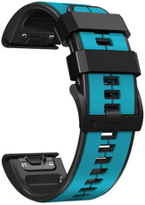 curea din silicon Ricardo Canazei 26mm, Blue, QuickFit