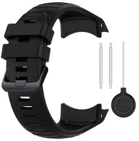 Curea de silicon Ricardo 26mm (pro Garmin Instinct 2X), culoarea neagră