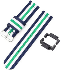 Curea textilă Ricardo 16mm (pro Casio G-Shock GA-2100/GA-2110, DW-5600, GW-6900), multicolor V6, NATO, + adaptor
