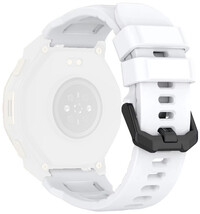 Curea de silicon Ricardo (pro Amazfit T-Rex 3 Pro 44mm), culoarea albă