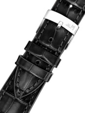 Curea din piele Morellato Bayon 6167C54.019 S, culoarea neagră