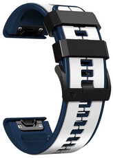 Curea de silicon Ricardo 26mm (pro Garmin Fenix 8/7X/6X (51mm), Tactix aj.), culoarea albă, QuickFit