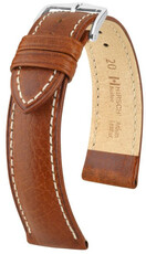 Curea din piele Hirsch Boston L 01302070NQ-2, maro, piele de vițel, lungime L