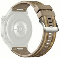 curea din silicon Ricardo Roccaraso 22mm, Brown, QuickFit
