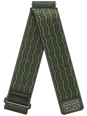 Curea de nailon Coros (pro Nomad), culoarea verde, Quick Release