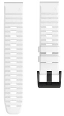 Curea de silicon Ricardo 26mm (pro Garmin Fenix 8/7X/6X (51mm), Tactix aj.), culoarea albă V2, QuickFit