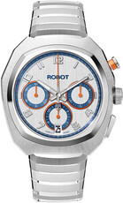 Robot Robotic One Silver 2501ST01 Automatic Chronograph (+ curea de rezervă)