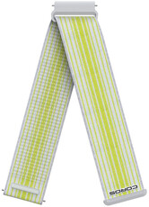 Curea de nailon Coros (pro Apex 4 42mm, Pace 4, Pace Pro aj.), culoarea albă, Quick Release