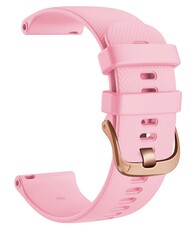 Curea din silicon Ricardo Aprica 20mm, Pink, Quick Release